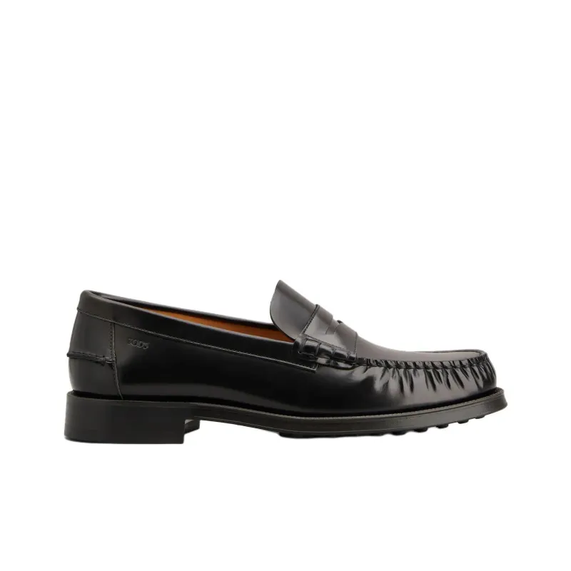 TOD'S Gathered Detail Loafers-1