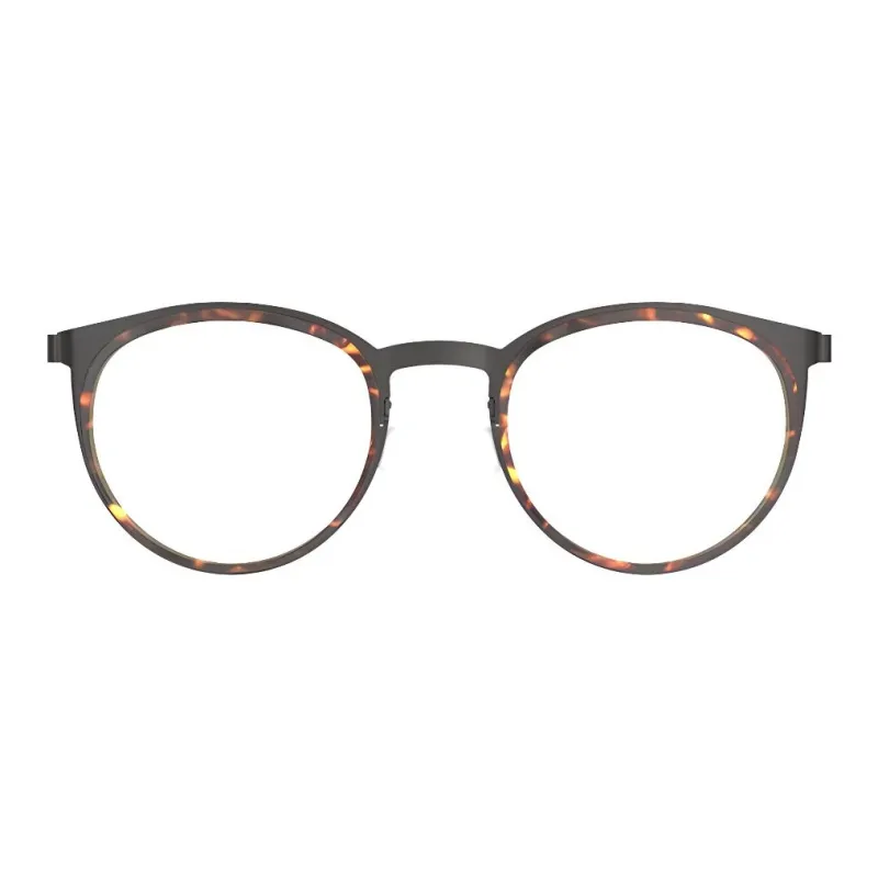 LINDBERG Titanium Round Eyeglass Frames Unisex-0