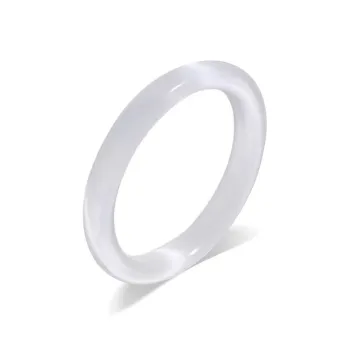 Strange Snow Glass Cat Eye Bangles Unisex