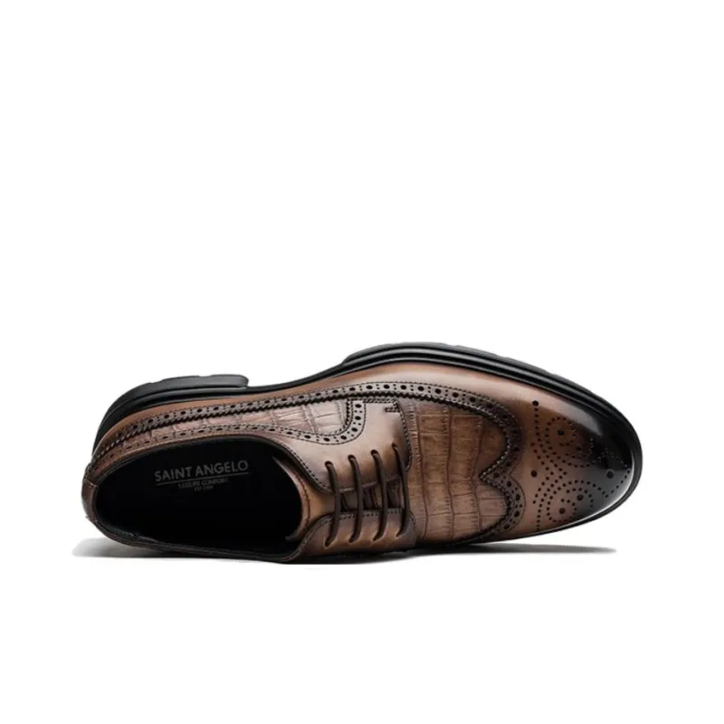SAINT ANGELO Casual Shoes Men's Coffee-3