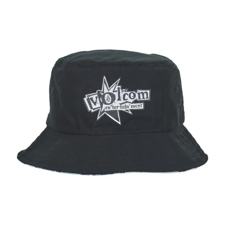 VOLCOM Canvas Bucket Hats Unisex Black-0
