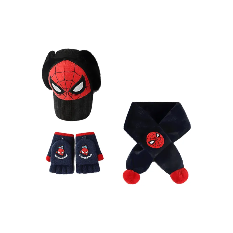 Disney Marvel Series Polyester Baseball Caps Kids' Black Red Blue Red-0