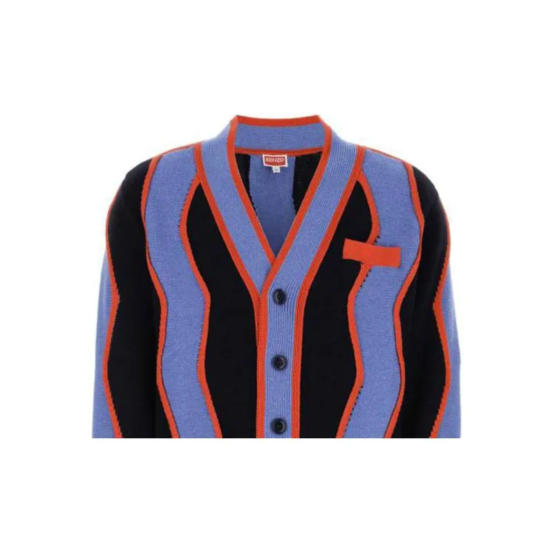 KENZO SS23 Sweater Men's Blue Black-3