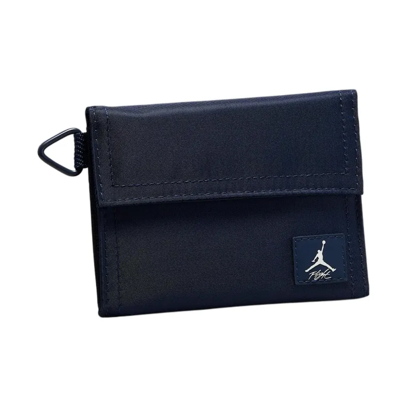 Jordan Flight Nylon Wallet Men's Midnight Marine Blue-0