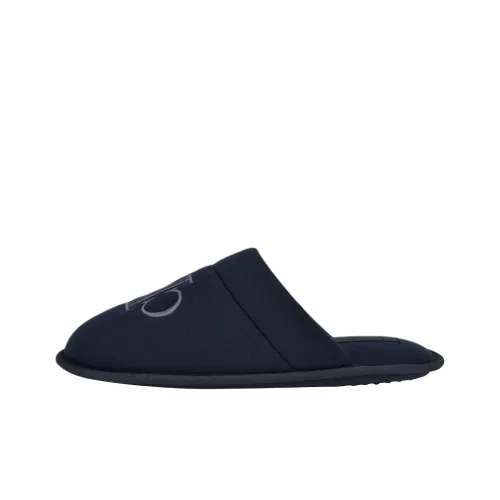 CALVIN KLEIN Wrap-toe Slippers Men's Blue