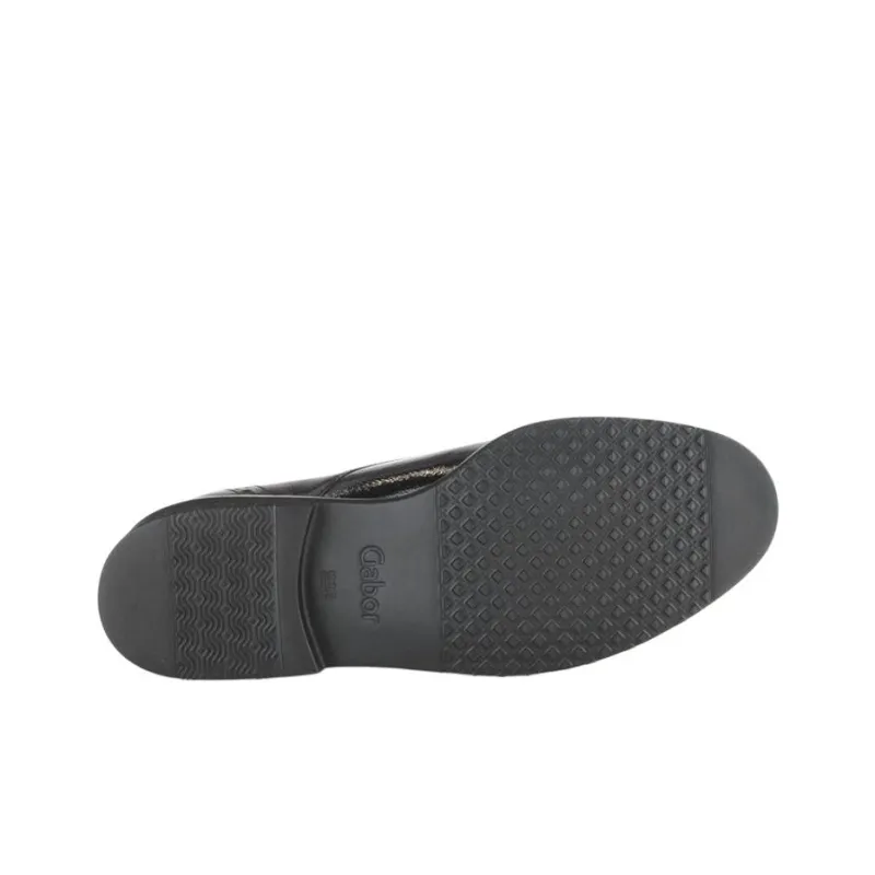 Gabor Fashion Casual Single Shoes 3.5cm Women's Black-5
