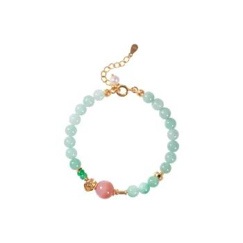 Long Fu Glutinous Jade Jadeite Bracelets Women's