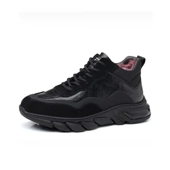 Devanro Anti Slip And Wear Resistant Warm Low Top Casual Shoes Men's