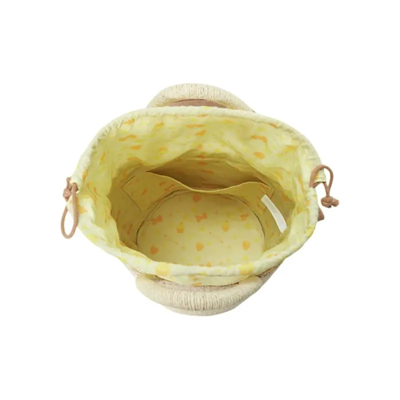 Disney Polyester Bucket Bag, Portable Crossbody Bag, Shoulder Bag Women's Beige-4