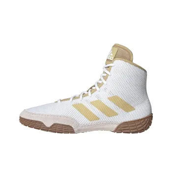 Adidas Tech Fall 2.0 Non-slip Breathable And Wear-resistant High-Top Training Shoes Men's White Yellow