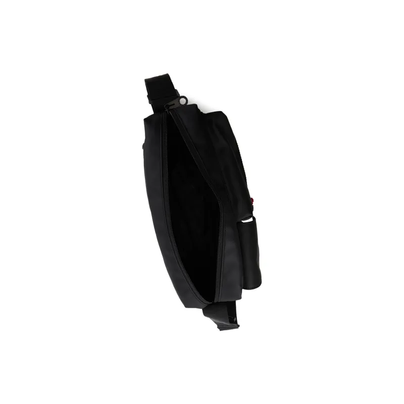 LiNing Rijin Doujin Collection Polyurethane Shoulder Bag, Crossbody Bag Unisex Black-5