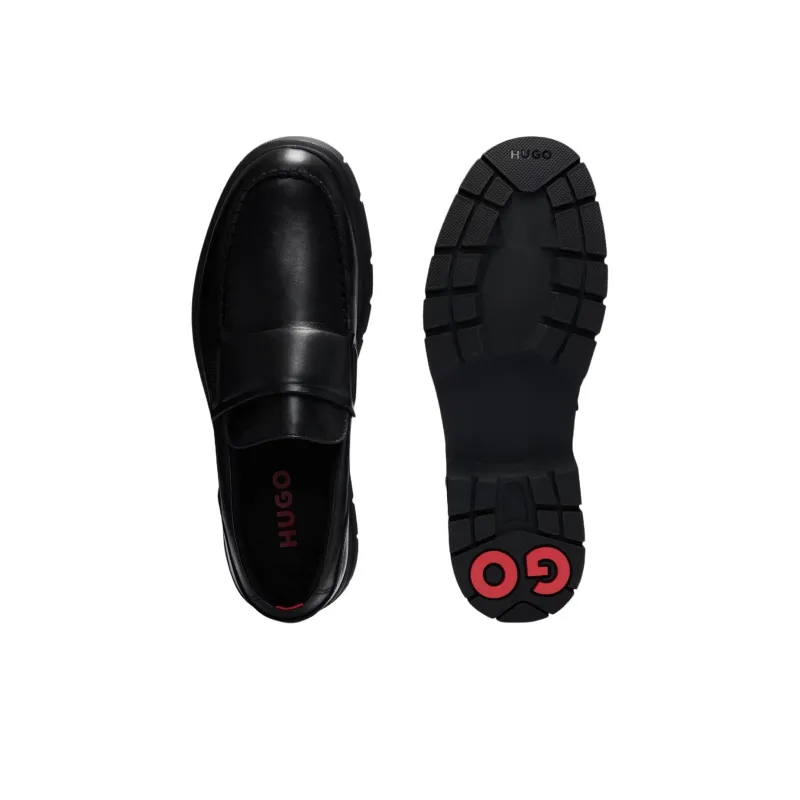 HUGO BOSS Loafers Men Black-4
