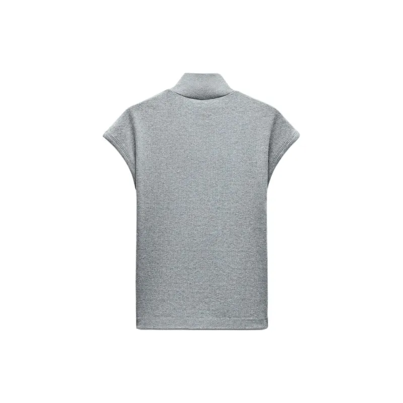 ZARA T-Shirts Women's Mud Gray-1