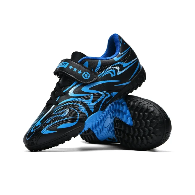 WEJIESS TF Rubber Broken Studs Artificial Ground Soft Ground Firm Ground Anti-Slip Wear-Resistant Soccer Shoes Unisex-2