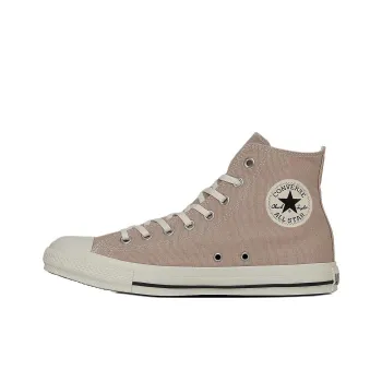 Converse All Star Wear resistant And Lightweight High Top Canvas Shoes Unisex Beige