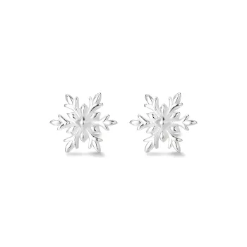 SUNFEEL 999 Fine Silver Stud Earrings Women's