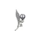 Gray Pearl Green Diamond (Orchid)