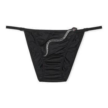 Victoria's Secret Snake Year Limited Collection New Year Of The Snake Limited VERY SEXY Underpants Women's 1 Pack Black