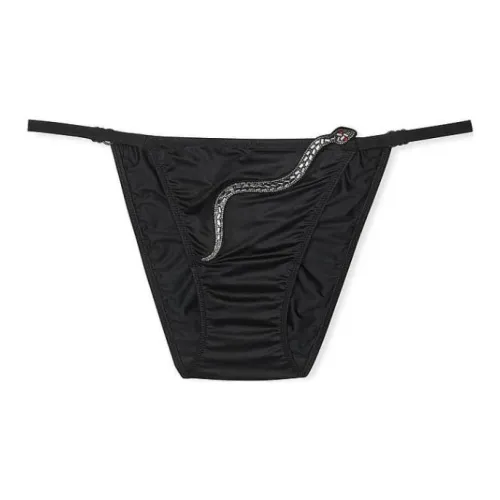Victoria's Secret Snake Year Limited Collection New Year Of The Snake Limited VERY SEXY Underpants Women's 1 Pack Black