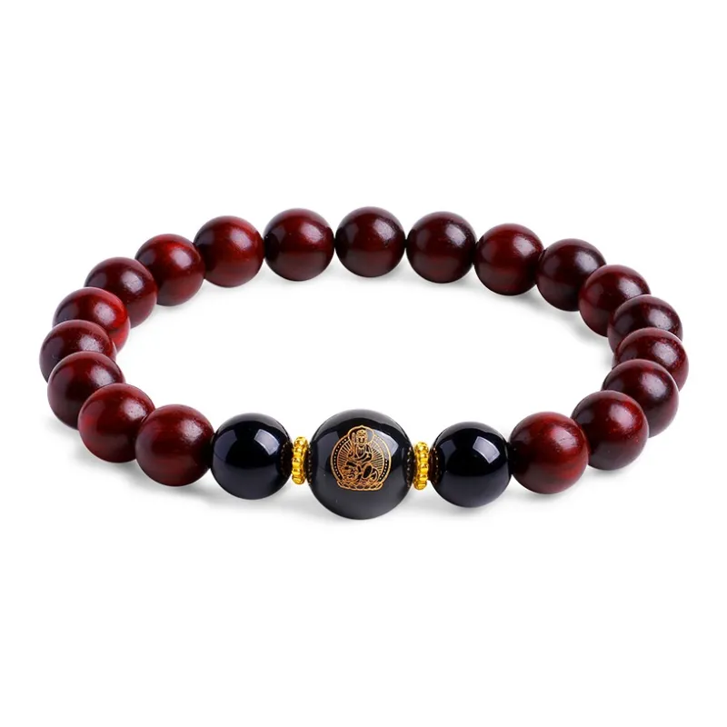 MUSHENGYUAN Rosewood Bracelets Unisex-16