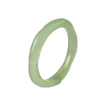 South Asia Natural Serpentine Jade Bangles Unisex