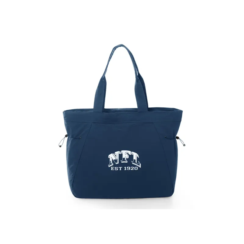 NFL Fabric Tote Bag, Shopping Bag, Shoulder Bag Women's Blue-0