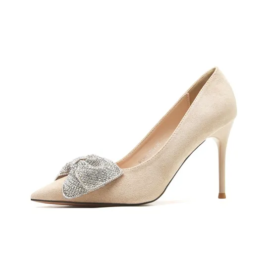 Zubumei Slim Heel High Heels Women's-15