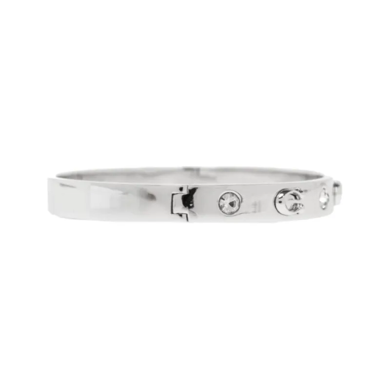 COACH Logo Plaque Embellished Bracelet-1
