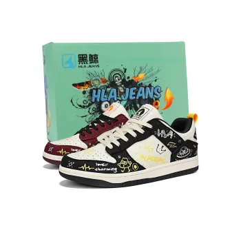 HLA JEANS Thermal Abrasion Resistant Lightweight Low Top Canvas Shoes Unisex