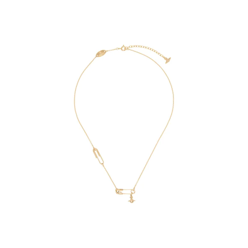 Vivienne Westwood Recycled 925 Silver Necklaces Women's Gold-1