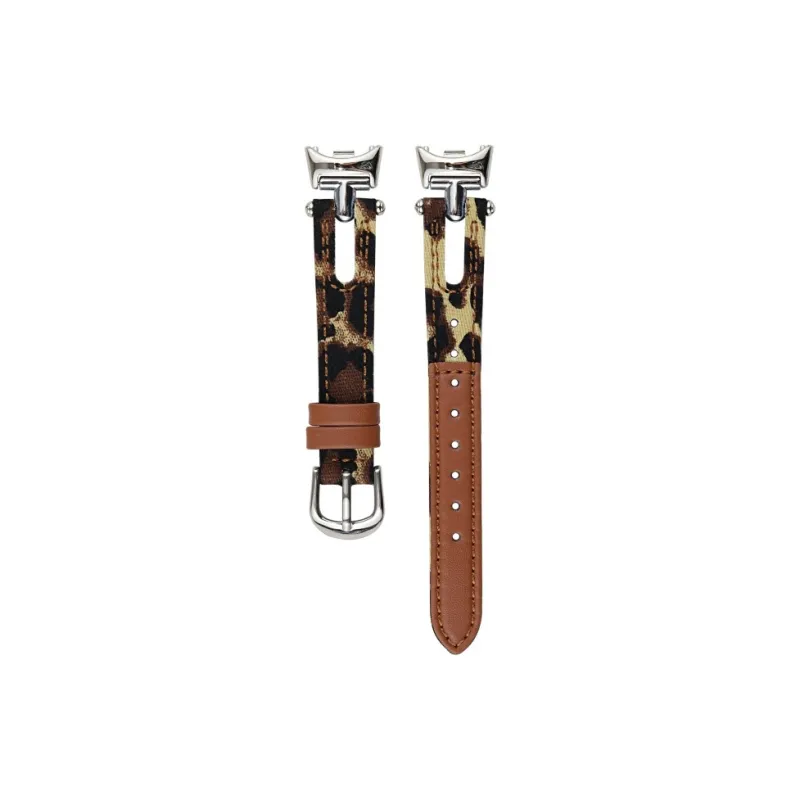 CHRROTA Watch Band Xiaomi Compatibility Metal, Denim Material-5
