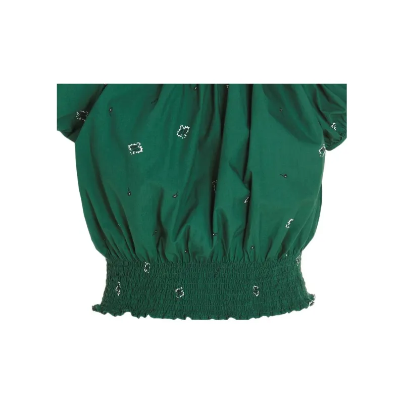 KENZO SS22 Crop Tops Women's Green-2