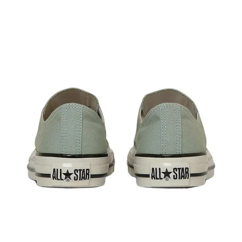 Converse All Star Anti Slip Wear Resistant Low Top Canvas Shoes Unisex Light Green-4