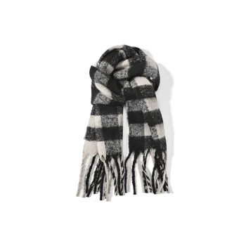 Cranta Komeia Polyester Knit Scarves Women's