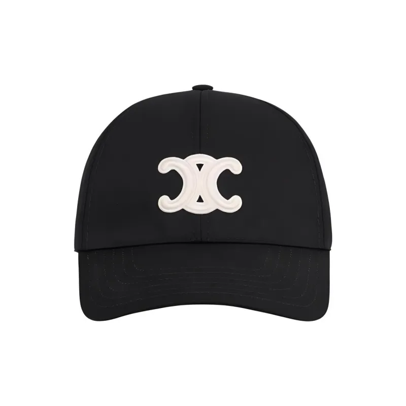 CELINE Triomphe Baseball Cap In Cotton-1