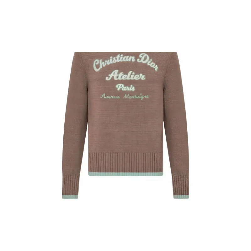 DIOR Quarterly New Products Sweaters Men Brown-4