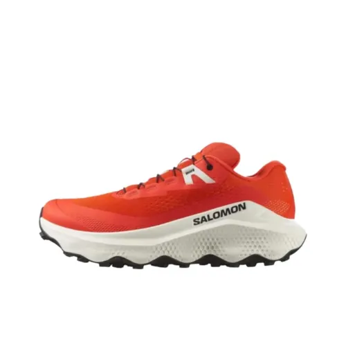 SALOMON Ultra Glide Anti Slip Wear Resistant Low Top Casual Running Shoes Men's Orange
