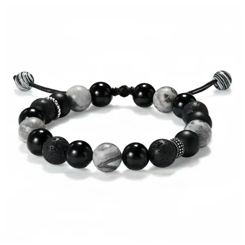 Memories Obsidian Bracelets Unisex