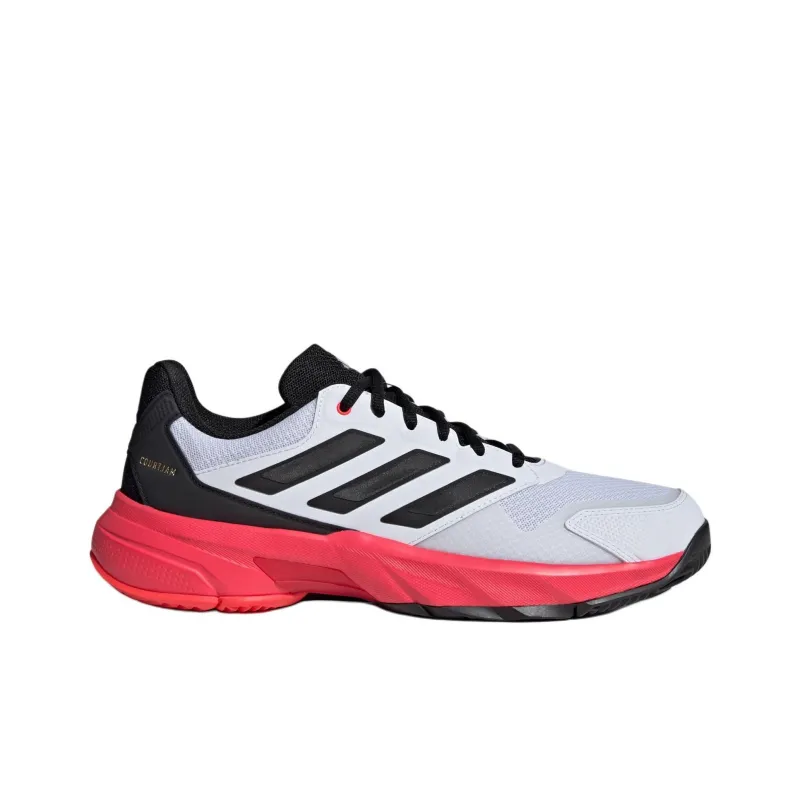 CourtJam Adidas Control 3 'White Black Lucid Red'-1
