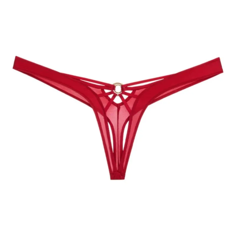 Victoria's Secret Christmas Season 24 Big Show Collection VERY SEXY Underpants Women's 1 Pack Red-0