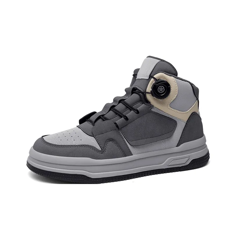 OFFER AITR Anti Slip And Wear Resistant Breathable High Top Skateboard Shoes Men's-13