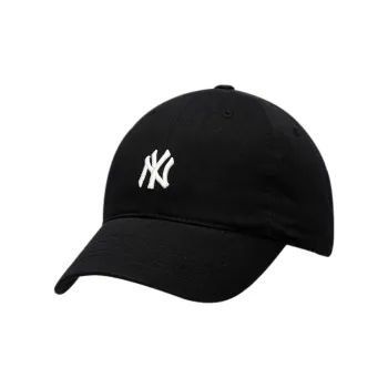 MLB Cotton Baseball Caps CP77 Unisex Black