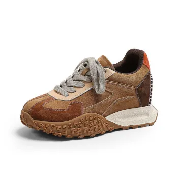 QING MISS Anti Slip And Wear Resistant Lightweight Low Top Casual Shoes Women's