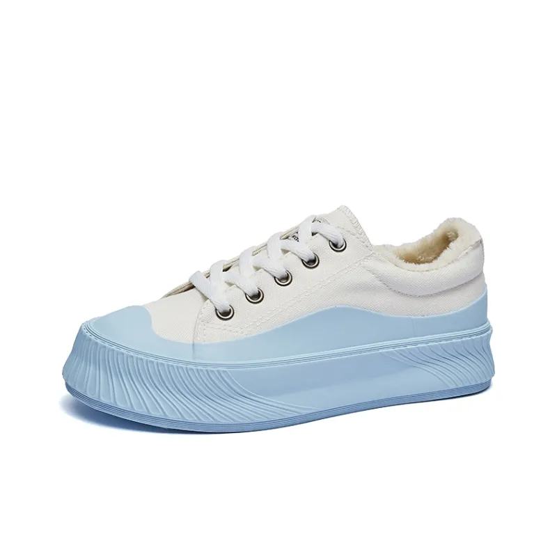 Fawn Miri Warm Anti-Slip And Wear-Resistant Low-Top Skateboard Shoes Women's-17