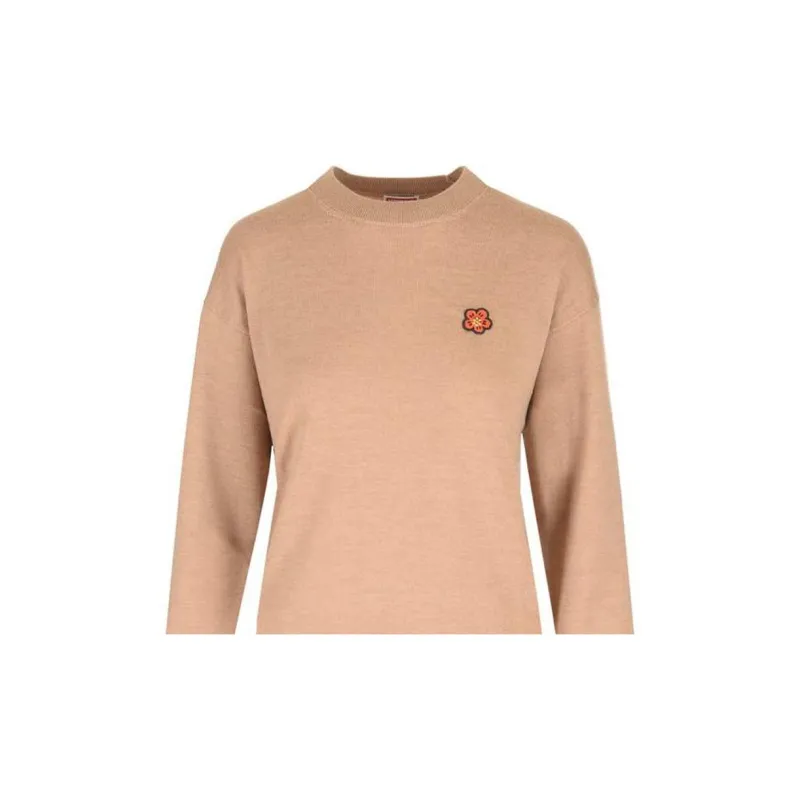 KENZO Boke Flower patch Wool Jumper-4