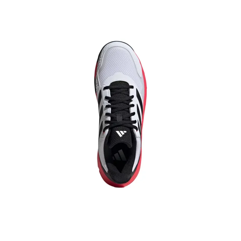 CourtJam Adidas Control 3 'White Black Lucid Red'-4