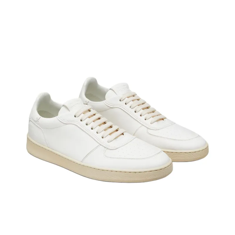 Stuart Weitzman/SW Sw Derby Low-Top Skateboard Shoes Men's White-1