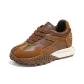 Caramel Brown Hidden Wedge 7cm