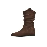 Brown Fleece-Lined