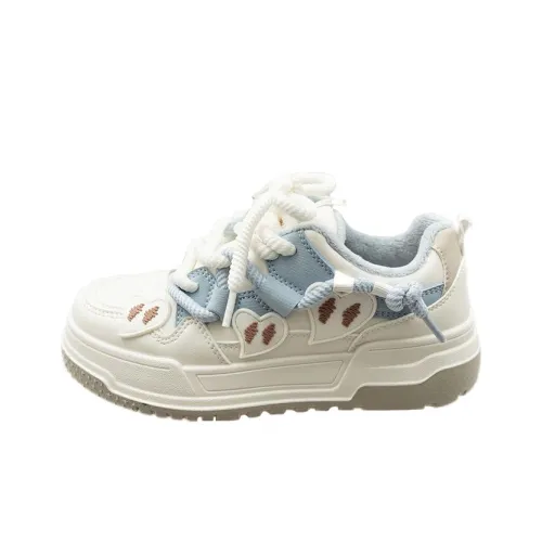 KATHRYN WILSON Low Top Skateboard Shoes Women's Blue